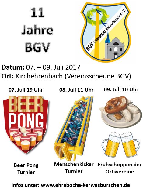 Flyer 11 Jahre BGV