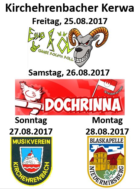 Kerwa-Programm 2017