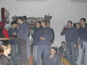 Kerwa final in front of the stage