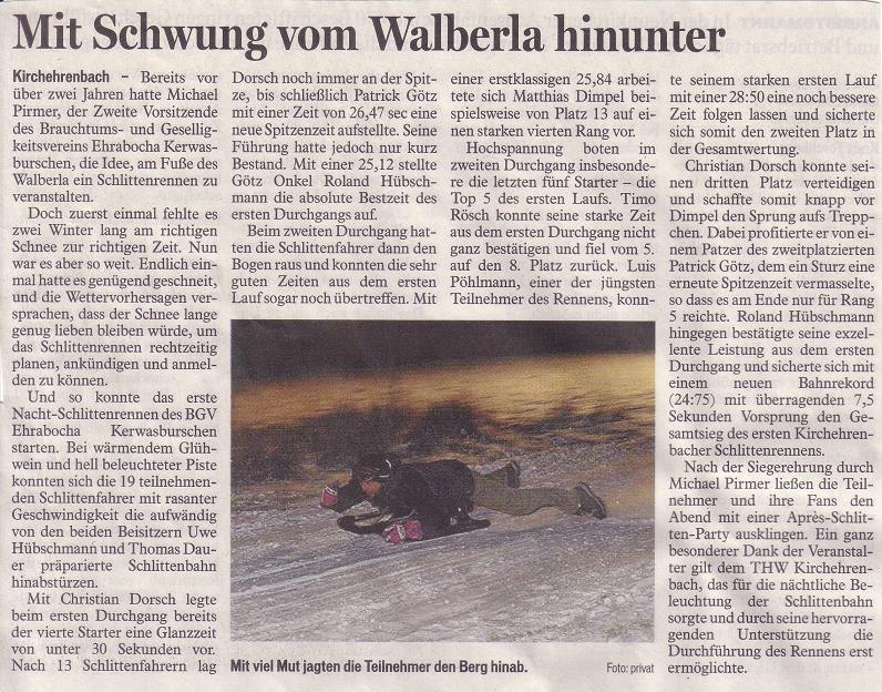 Zeitungsbericht FT vom 12.01.2009