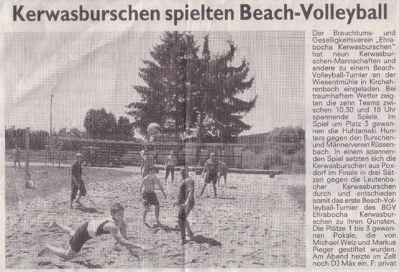 Zeitungsbericht NN vom 17.07.2007